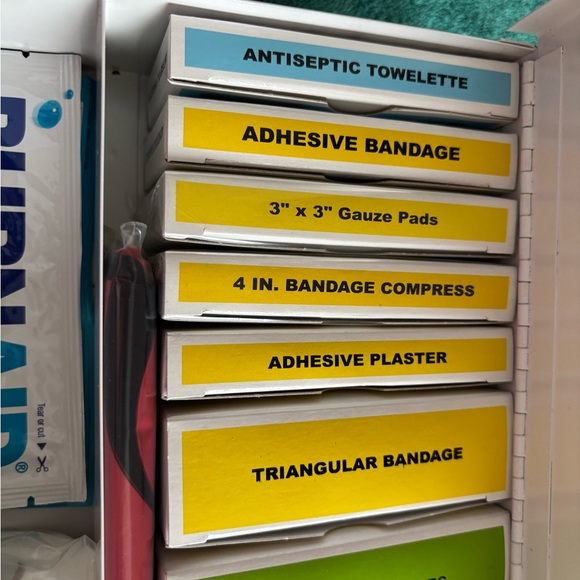 Metal First Aid Kit - Picture 3 of 14